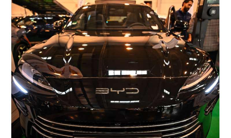 China's BYD poised to overtake Tesla in 2025 EV sales